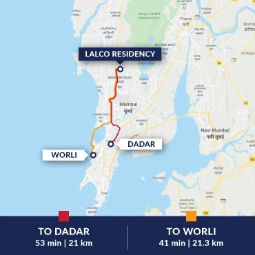 Dadar / Worli Map